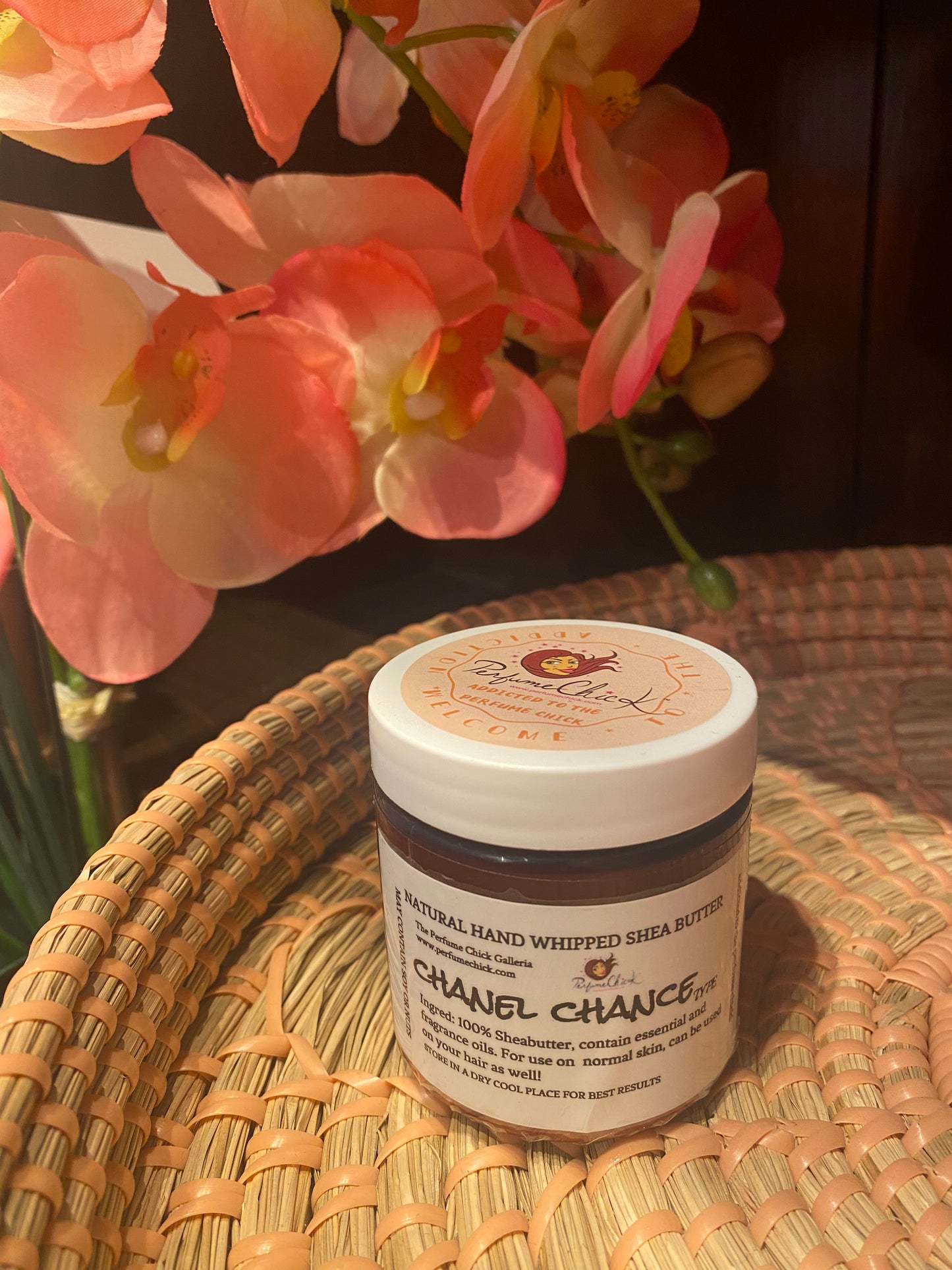 4oz scented shea butter inspired by Chanel Chance