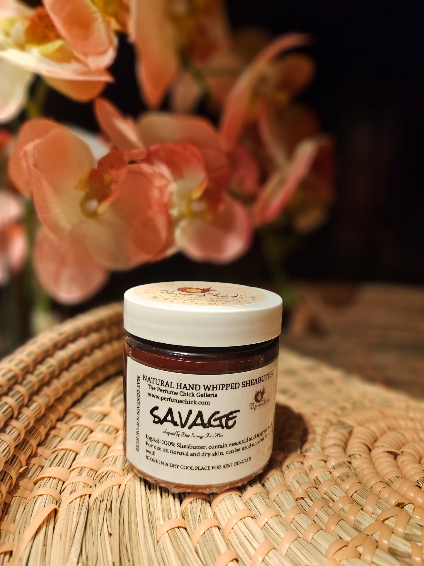 4oz scented shea butter Savage Inspired by Christian Dior's Sauvage